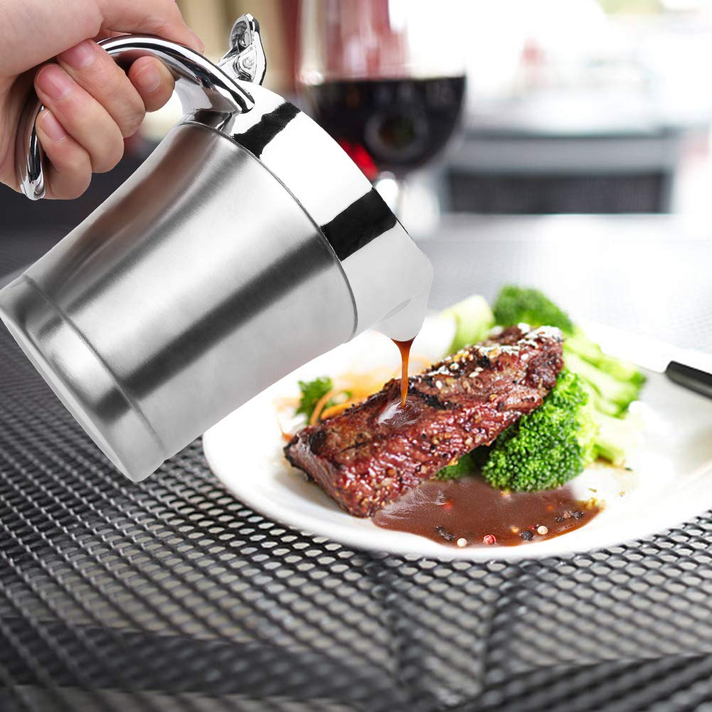 ShineMe 16oz gravy boat ideal for holiday meals