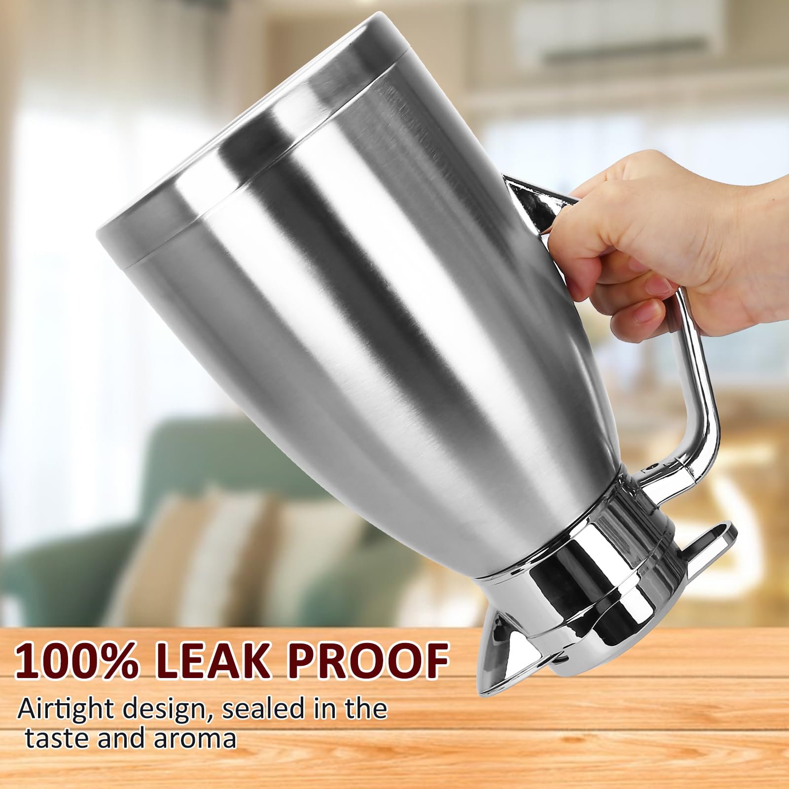 ShineMe 61oz capacity serves multiple cups for gatherings