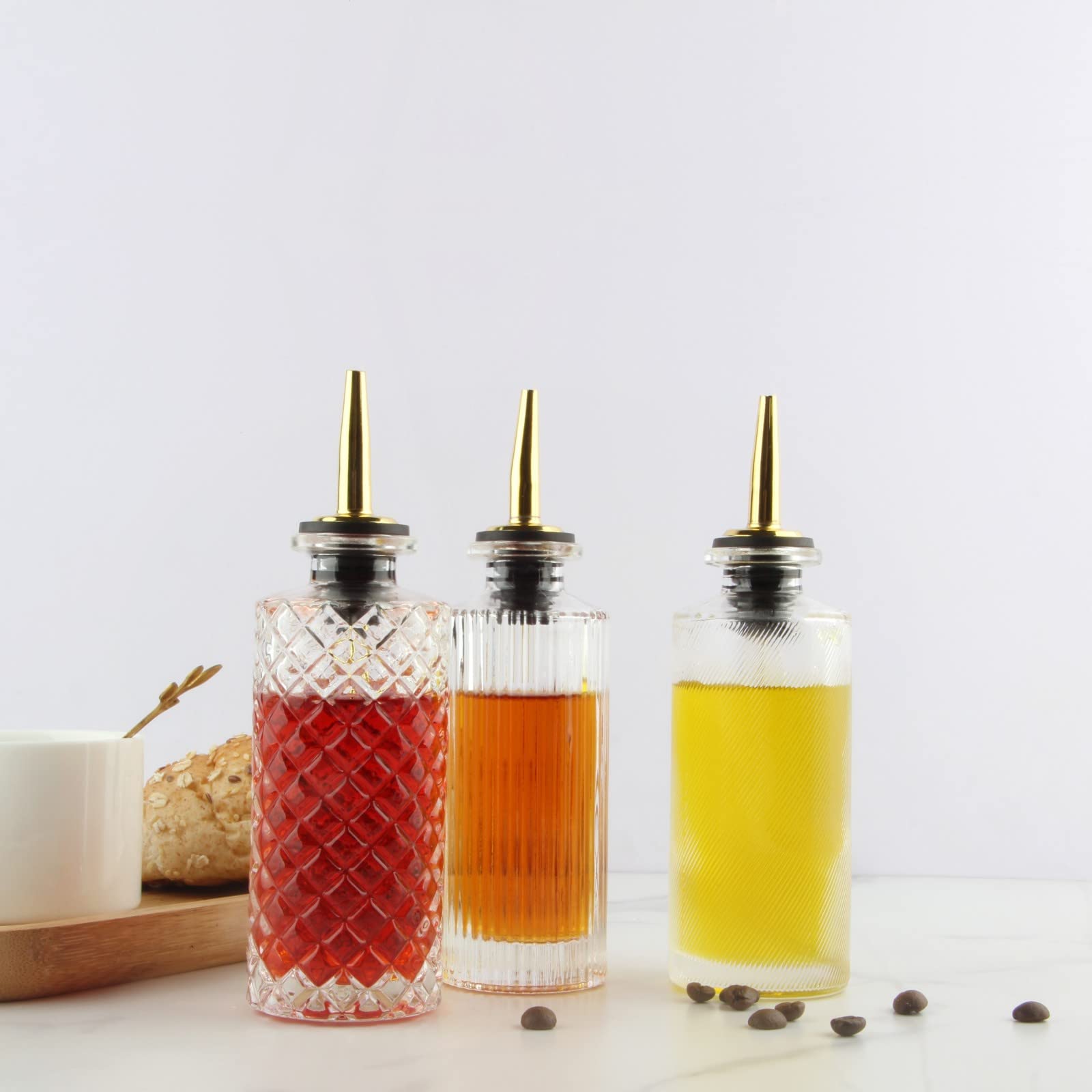 Shining Craft bottle brush ensures thorough cleaning of glass syrups