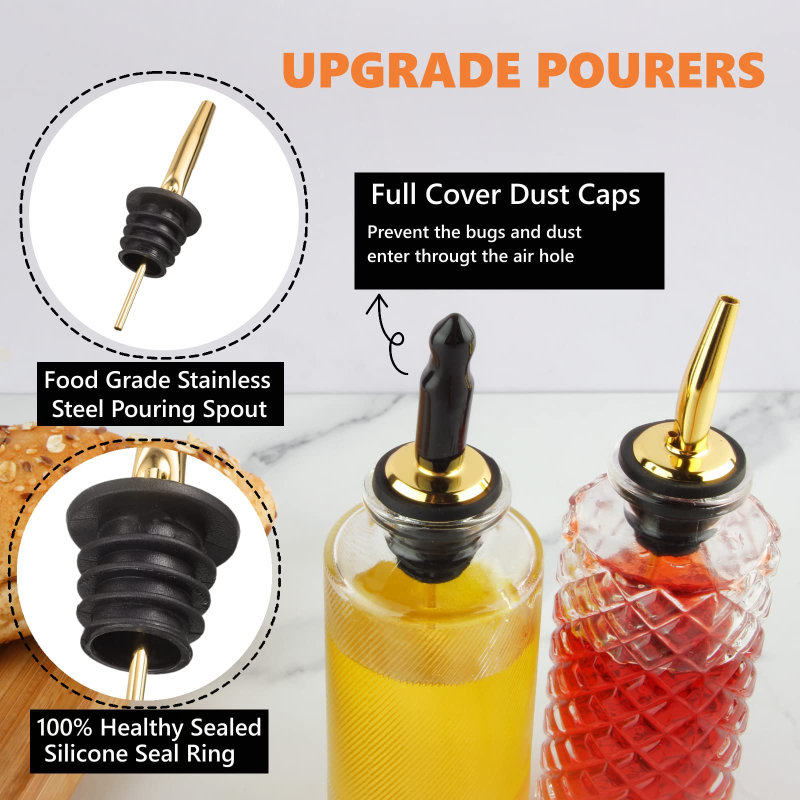 Shining Craft dust-cap lid keeps contents fresh and clean from dust