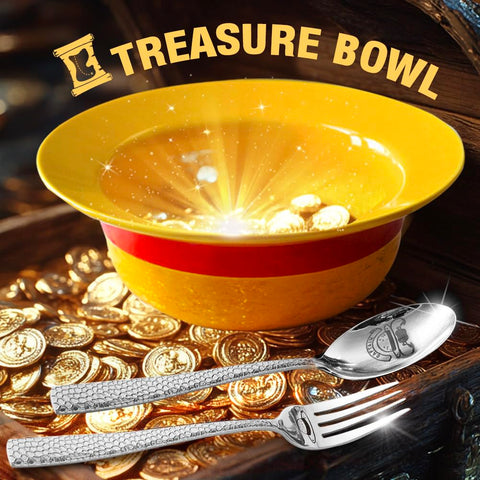 Shiningsoul straw-hat design bowl shown from the front.
