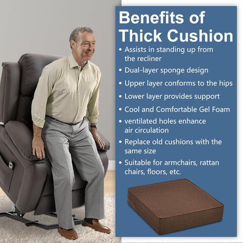 Shinnwa caramel cushion color enhances living room decor while adding comfort