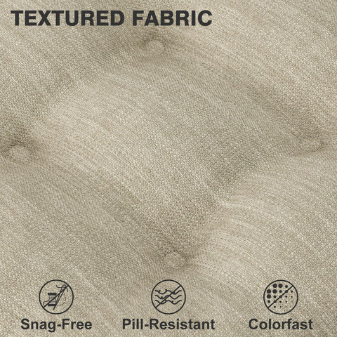 Two rear straps secure Shinnwa cushion to chair backs.