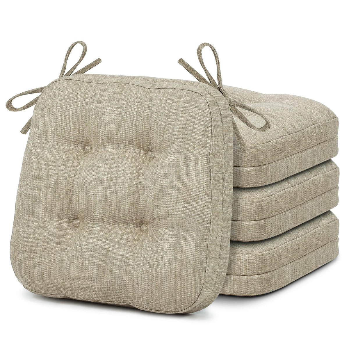 Shinnwa dual-layer memory foam cushion designed for dining chairs.