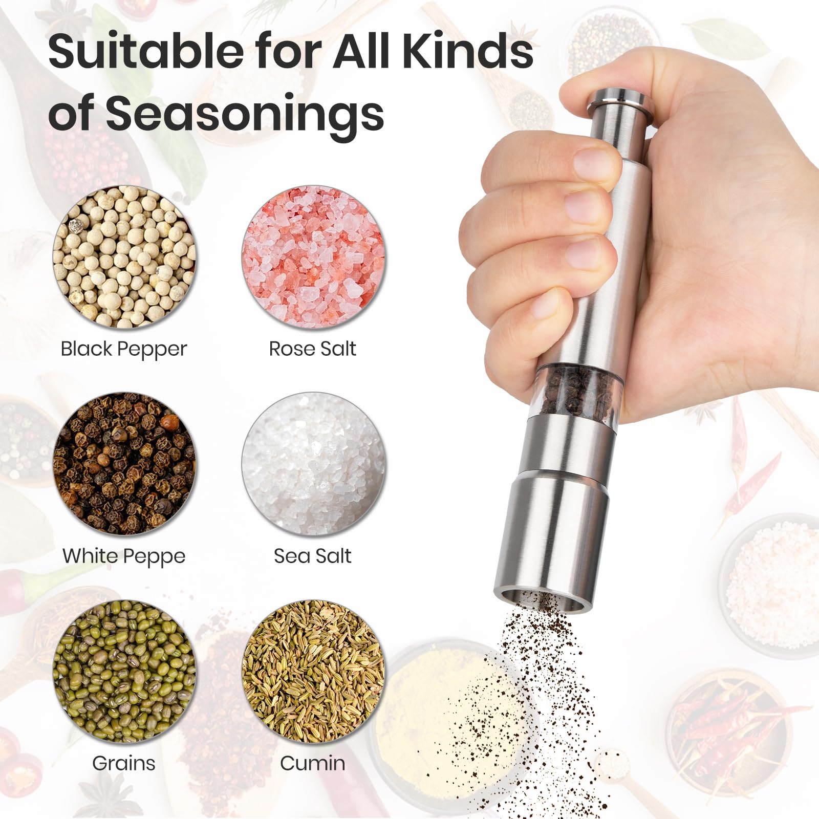 Shker gift-ready spice set offers stylish, effortless kitchen upgrades for housewarmings.