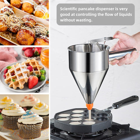 shofilt silicone nozzle 0-47in ideal for muffins and cupcakes pours