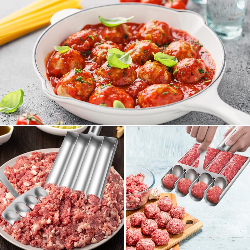shofilt versatile kitchen tool works for cookie dough and rice balls.
