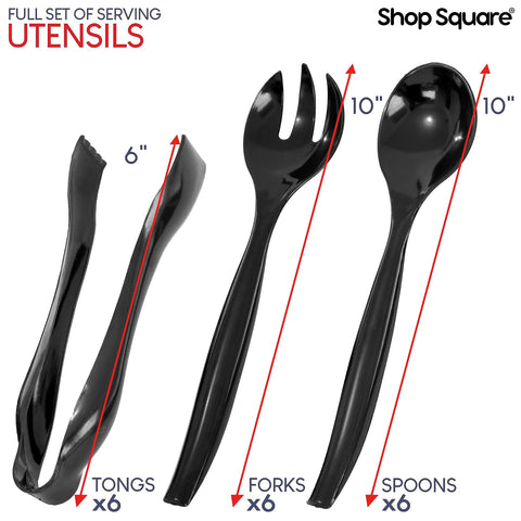 Shop Square 10-inch spoons with long handles for sanitary serving.