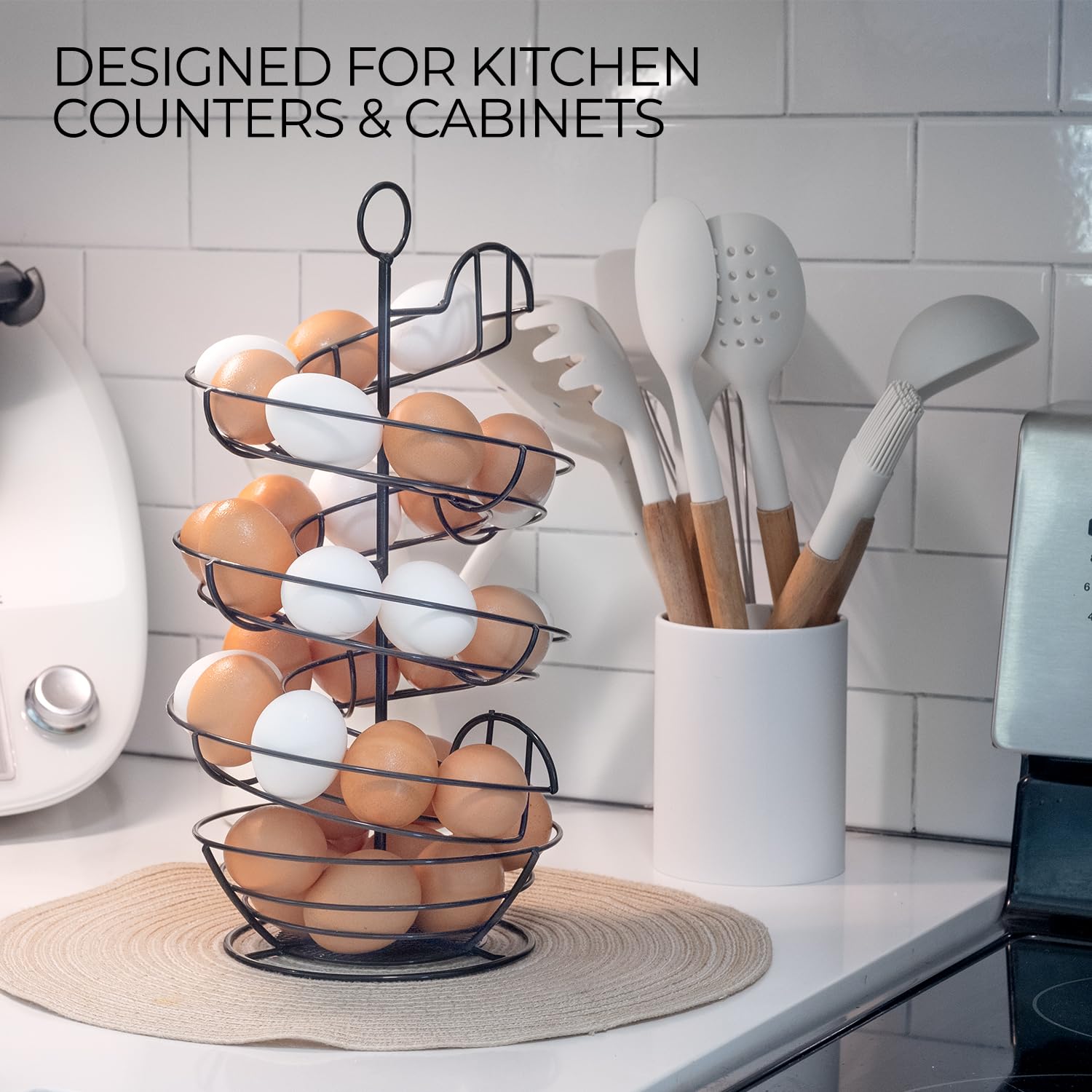 Shop Square Easy Refill and Carry Loop enables portable kitchen organization.
