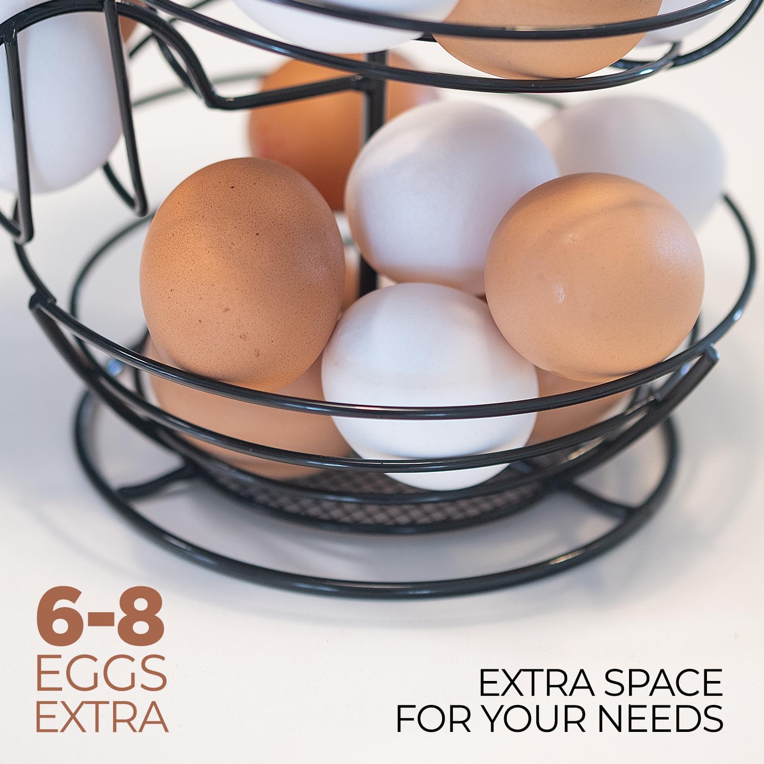 Shop Square Storage Basket Bottom highlights added capacity and stability.