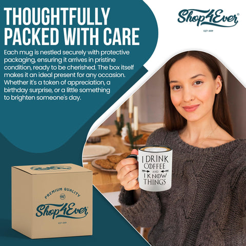 Shop4ever mug securely packaged for safe delivery.
