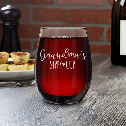 Shop4ever Engraved glass ideal for Mother's Day and other celebrations.