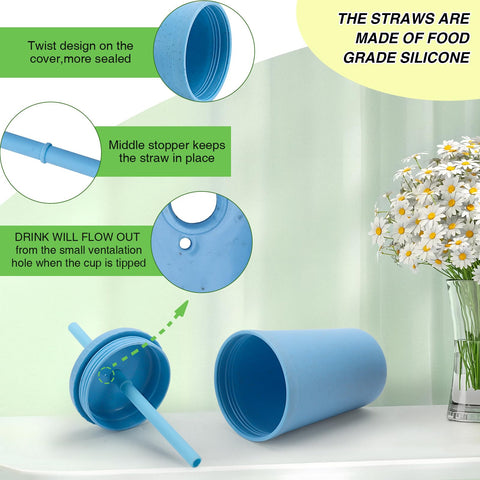 ShopWithGreen microwave and dishwasher safe cups simplify daily cleanup.