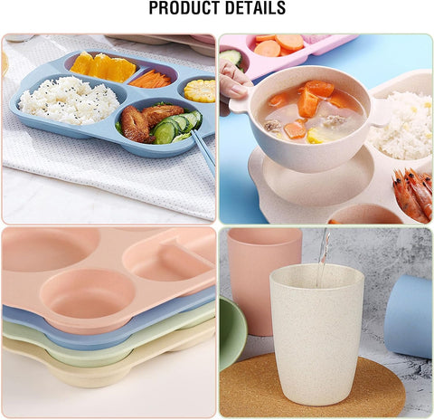 Shopwithgreen utensils set simplifies mealtime for kids and parents.