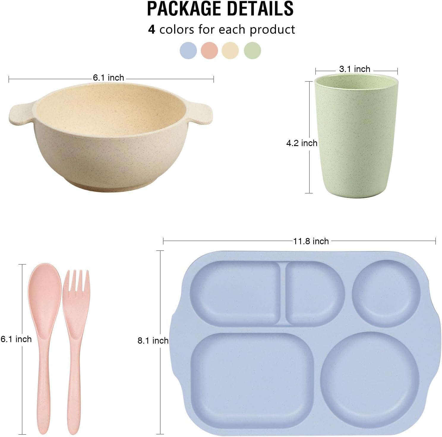 Shopwithgreen kid bowls are lightweight and snack-ready for home or school.