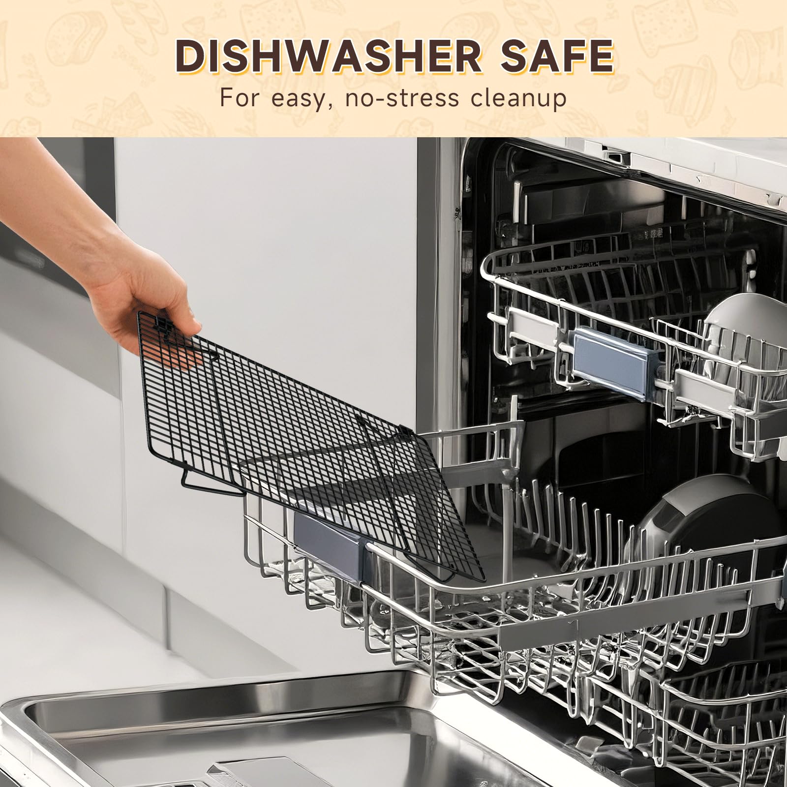 SHOUNAJIA dishwasher-safe design and easy hand washing keep cleanup simple.
