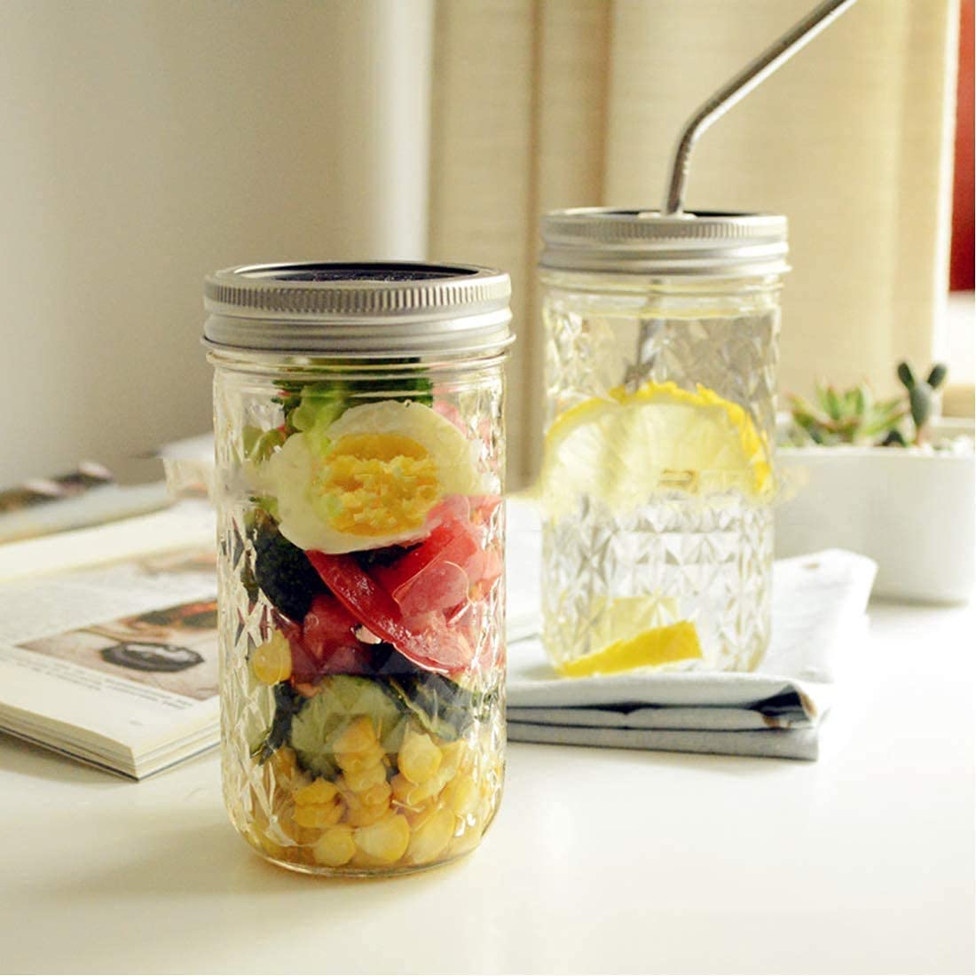 Showutheworld versatile rings for canning jars, spices, and more.