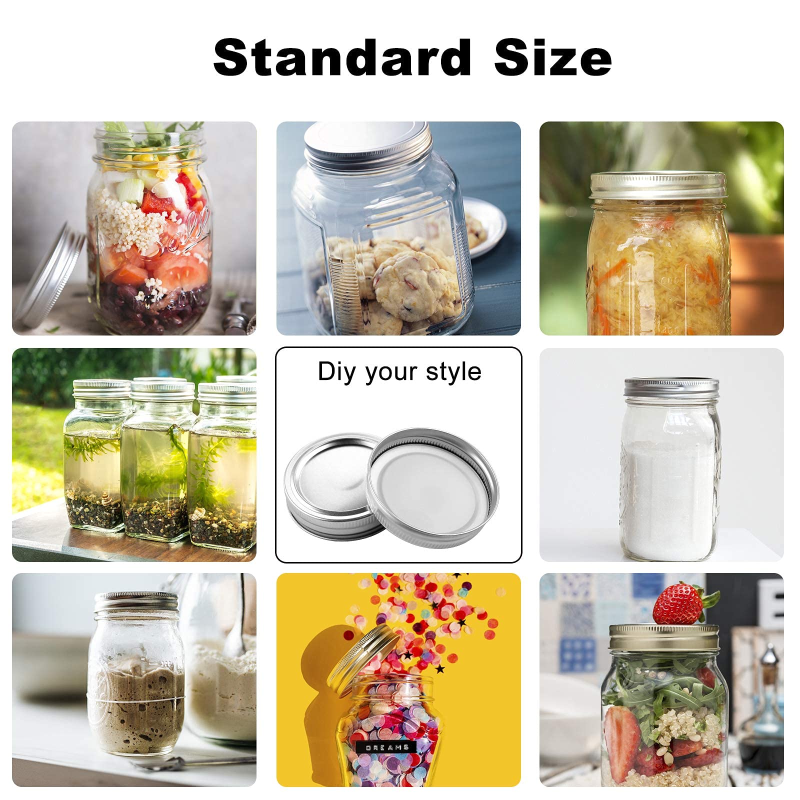 Showutheworld rustproof metal rings for lasting kitchen use.