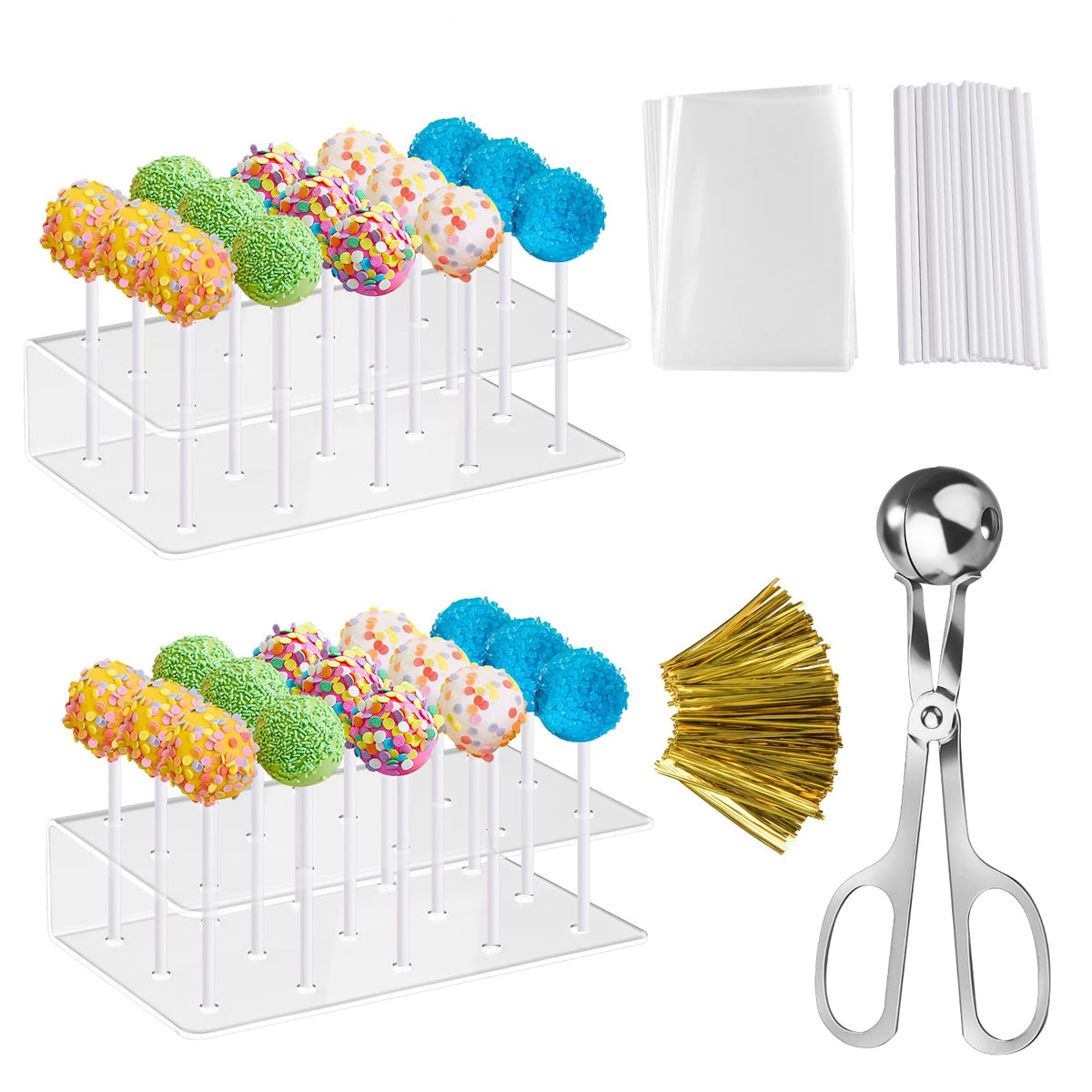 Shoxil cake pop mold for precise shapes and smooth tops.