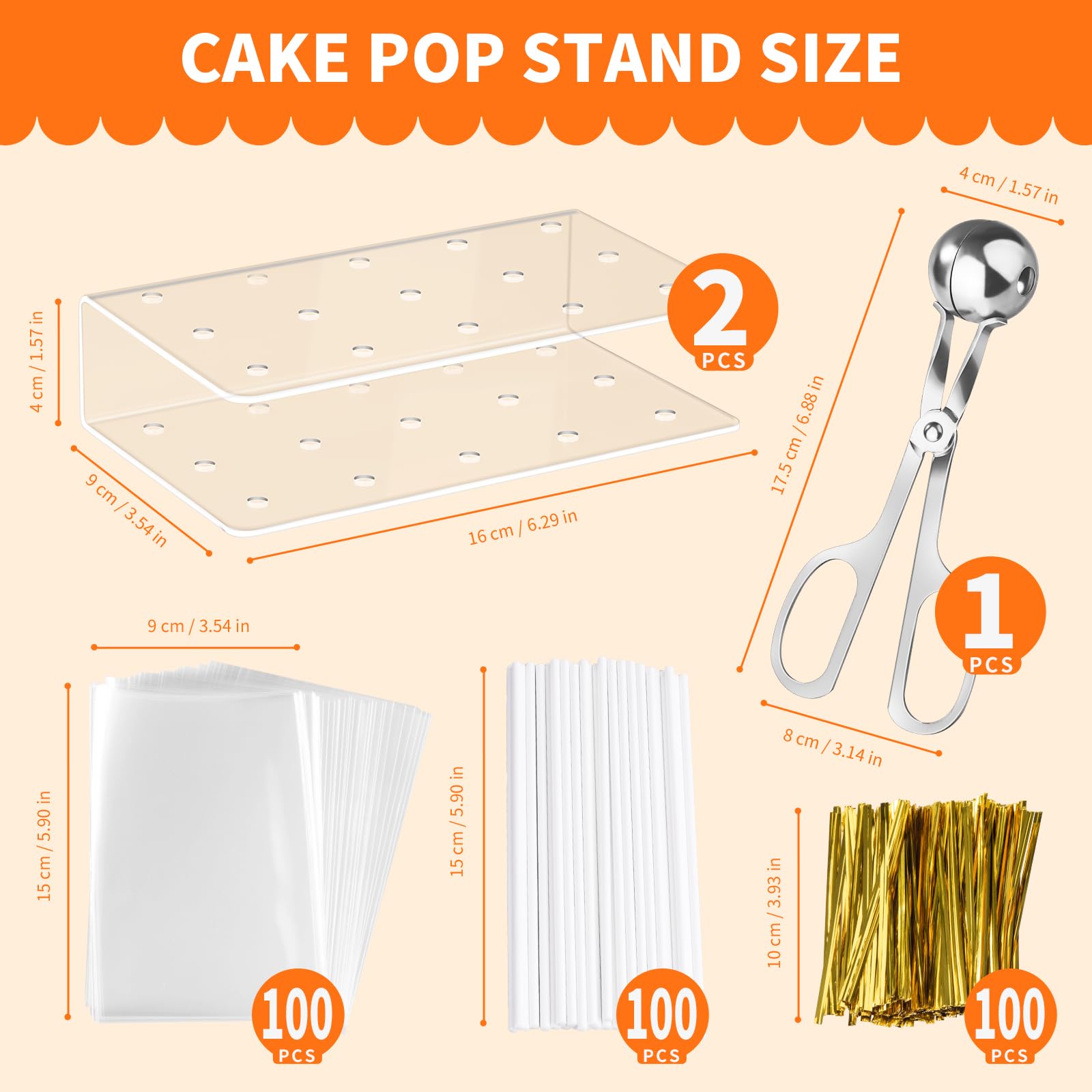 Shoxil cake pop stands showcase treats beautifully at events.