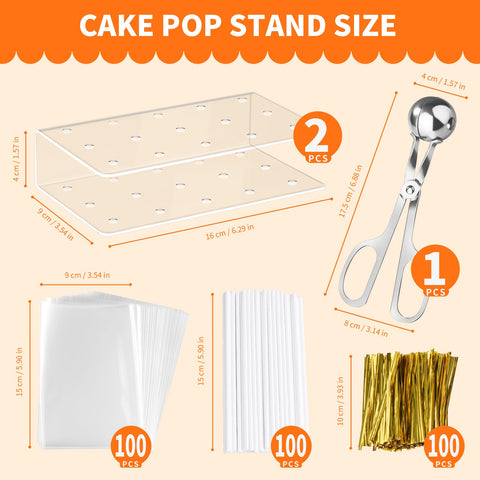 Shoxil cake pop stands showcase treats beautifully at events.