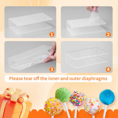 Shoxil lollipop bags keep pops fresh and mess-free.