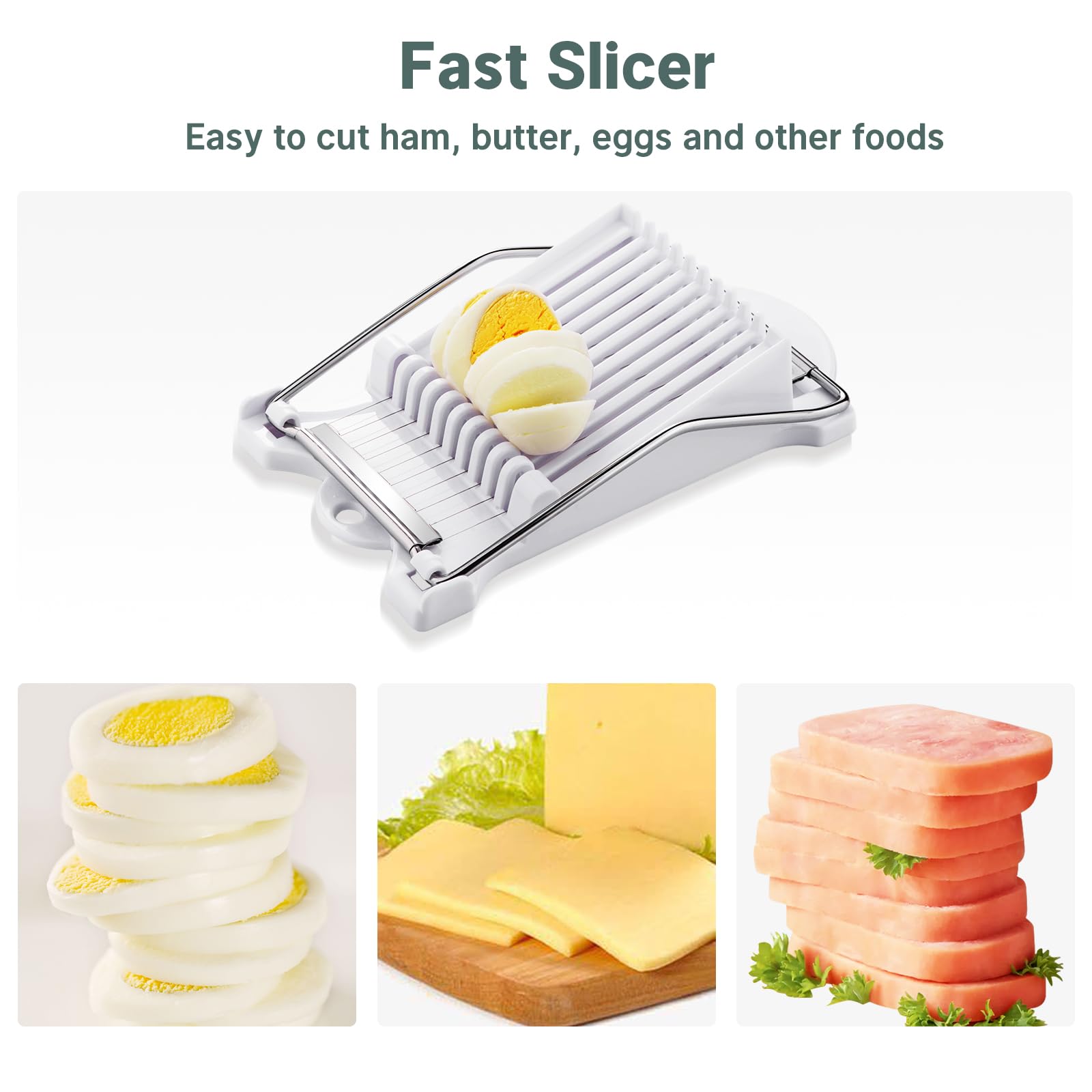 Shoxil Spam Musubi Mold Kit slicer demonstrates precise cuts for even portions.