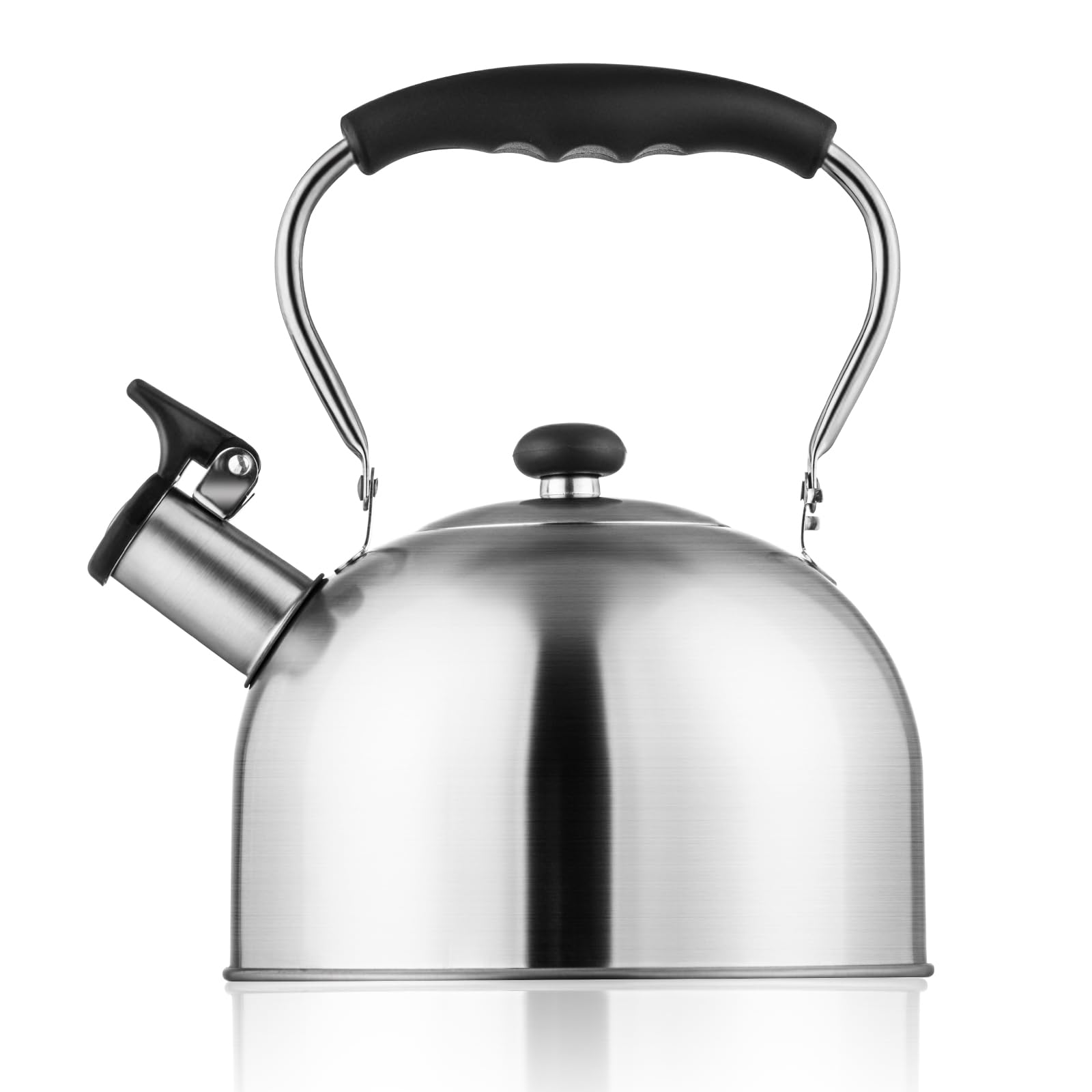 Shoxil whistling tea kettle spout shown for tea or coffee boiling.