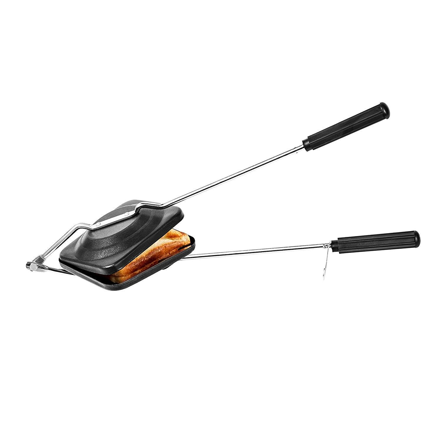 Shradha Trading exterior view of sandwich hand toaster for durable outdoor cooking