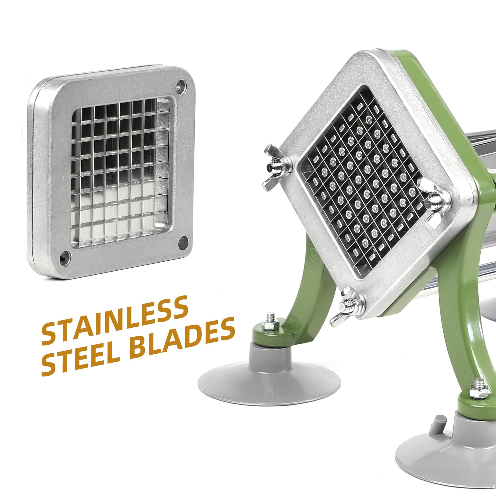 SHSYCER French Fry Cutter suction feet stabilize during operation