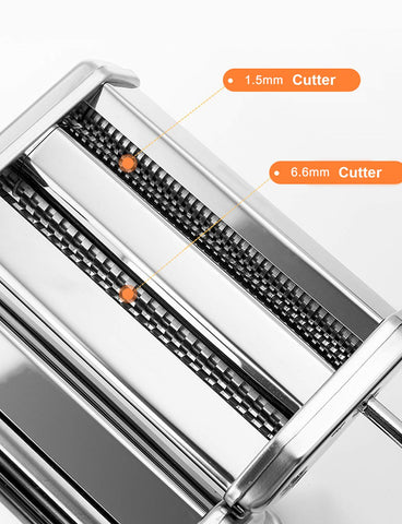 Shule pasta maker rolling dough to 150 mm width