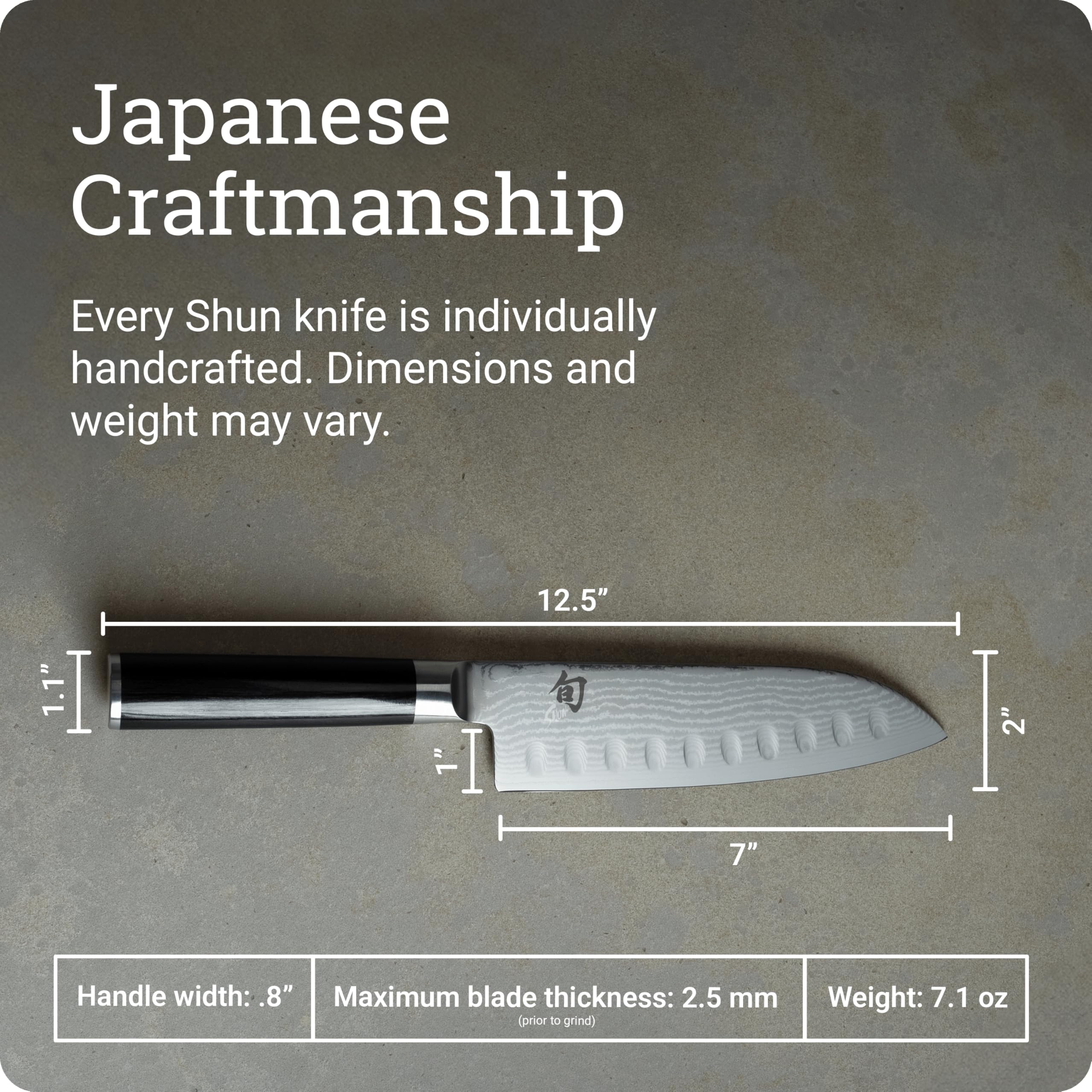 Shun Classic santoku in use with vegetables demonstrates precise, efficient cutting.