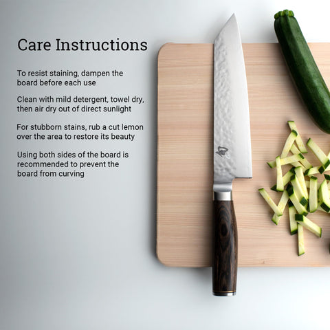 Care guide demonstration for gentle cleaning and lemon refresh