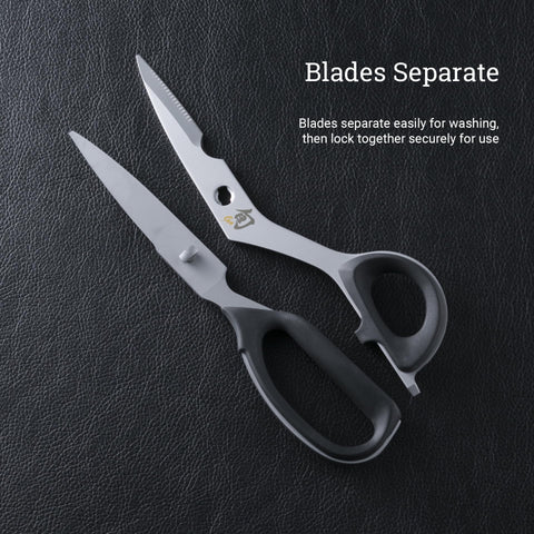 Shun Shears ideal for lobster shells and seafood prep