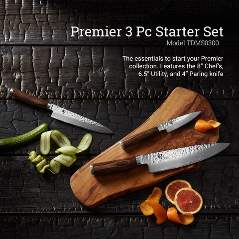 Shun Premier 4-inch Paring Knife ideal for precise peeling and trimming