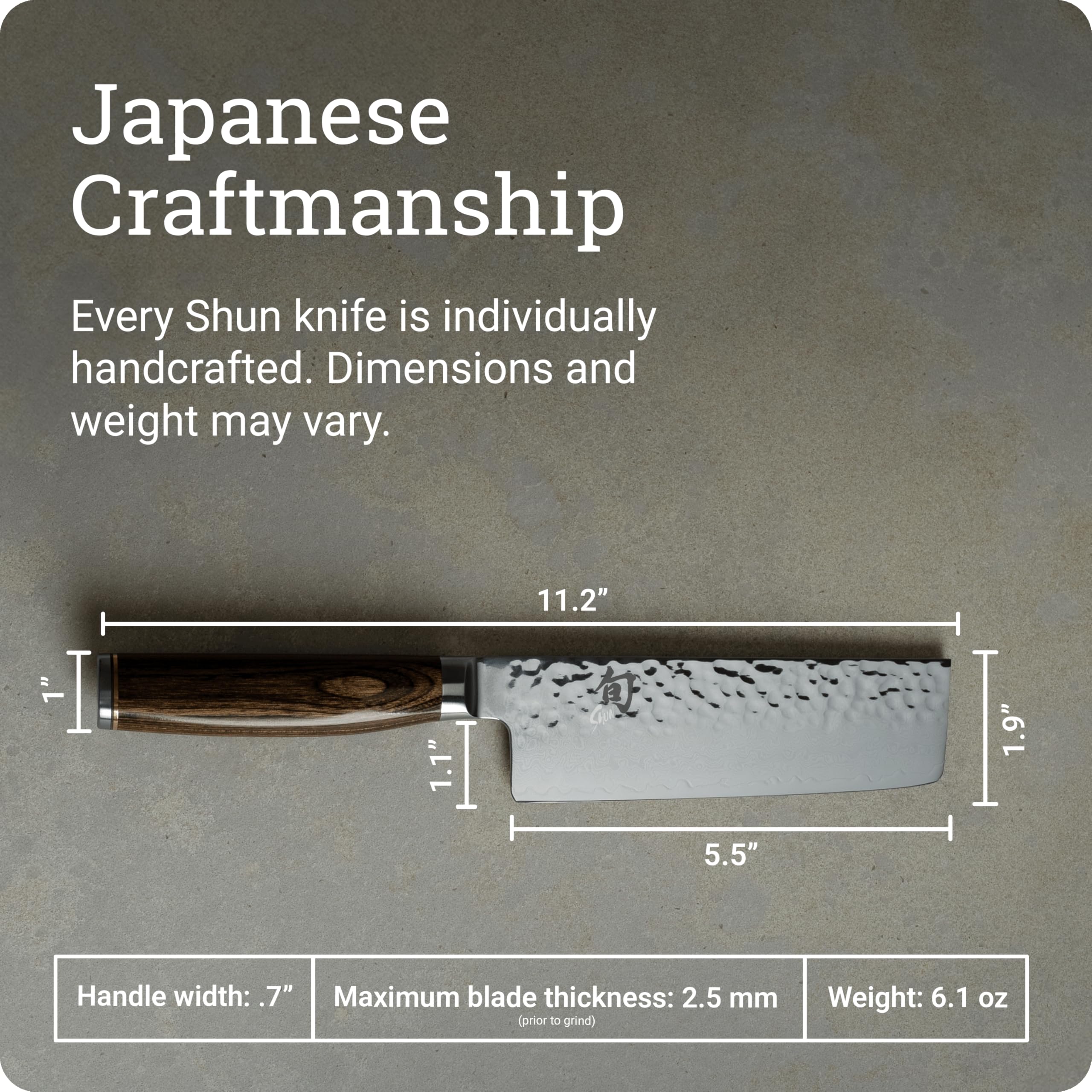 Shun Premier 5-1-2-inch Nakiri knife cutting vegetables with clean precision