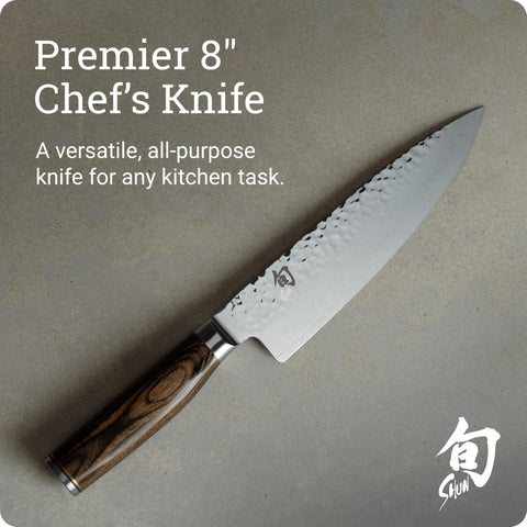 Shun Premier VG-MAX core delivers razor-sharp edges.