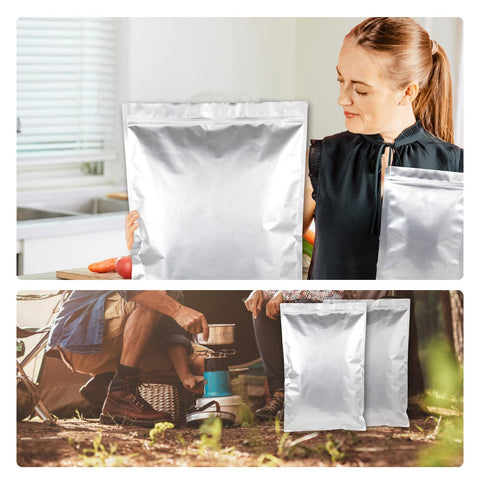 Versatile storage for grains, beans, oats, and dried fruit.