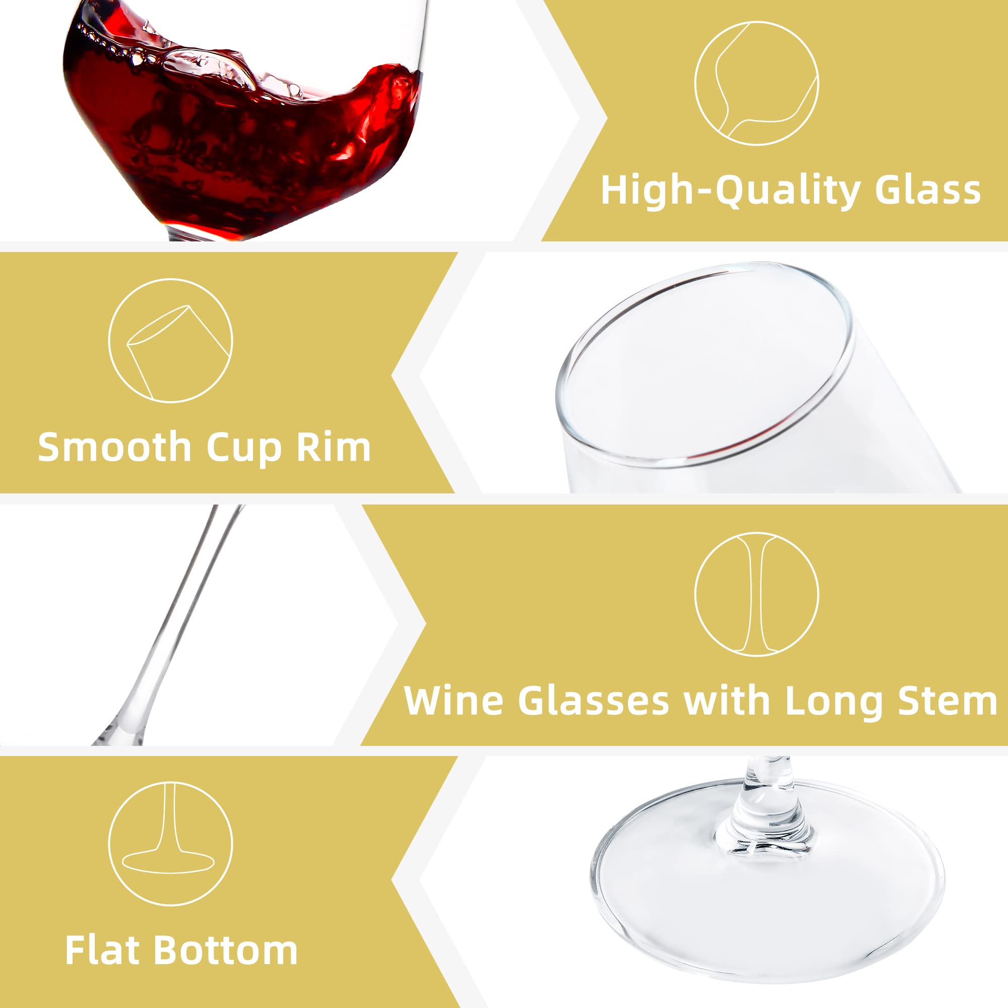 SHYRC thick-clear glass provides durability and easy cleaning after parties.