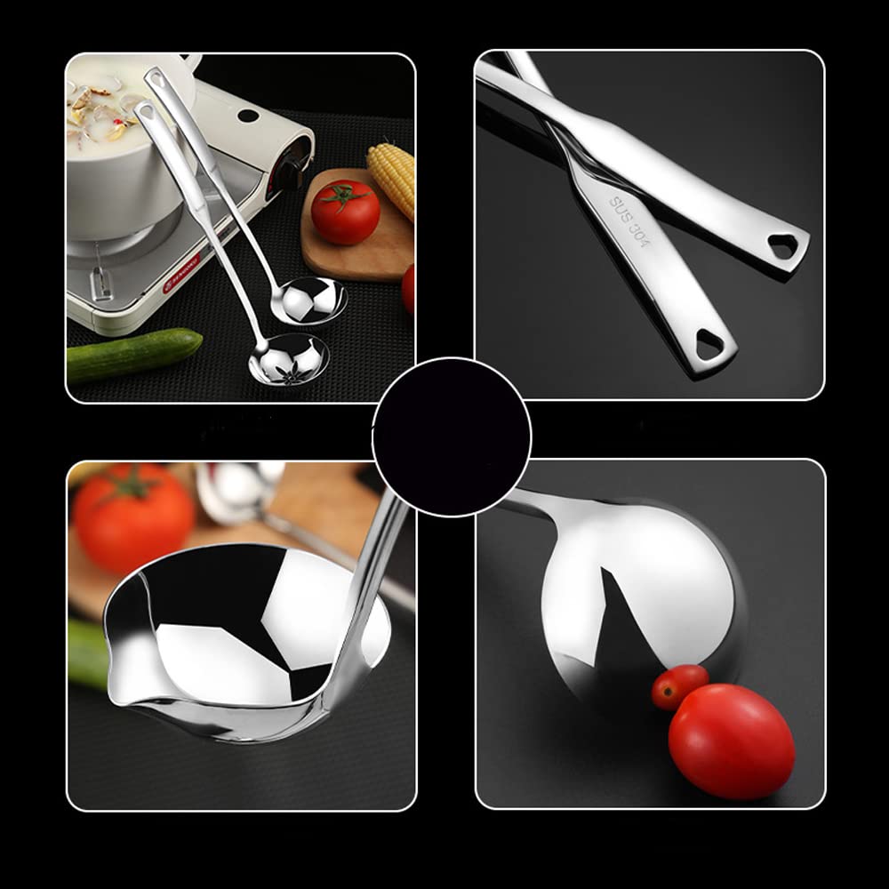 SIAIQIANG dishwasher-safe ladle cleans quickly after meals