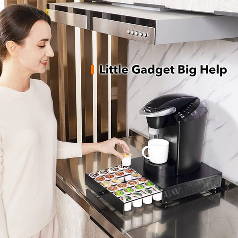 SICHEER compact under-counter pod drawer fits on countertop.