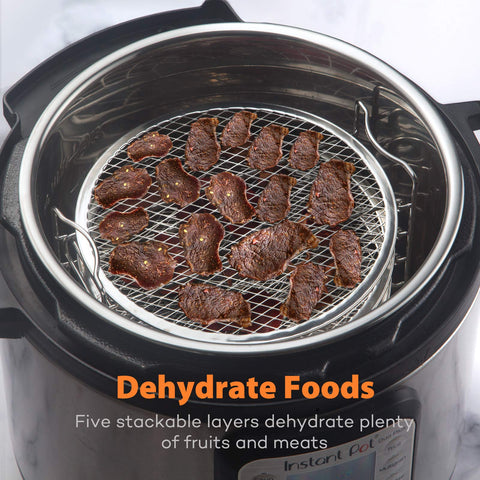 SICHEER dehydrator rack burr-free edges ensure safe handling during setup.