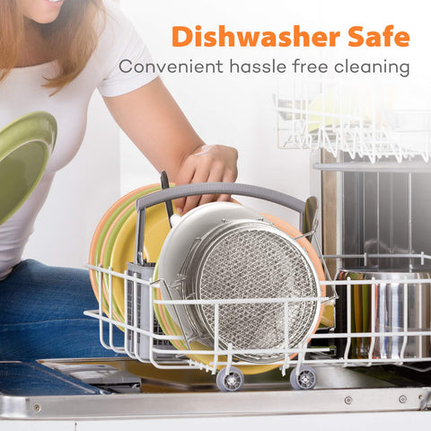 SICHEER dehydrator rack easy-clean design simplifies dishwasher or hand cleaning after use.