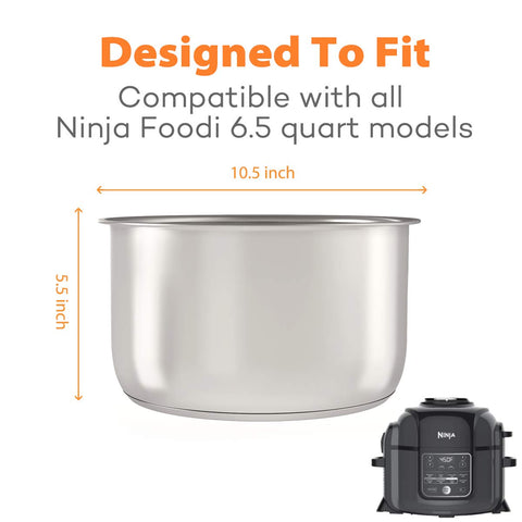 SICHEER inner pot shown dishwasher-safe for easy cleaning.