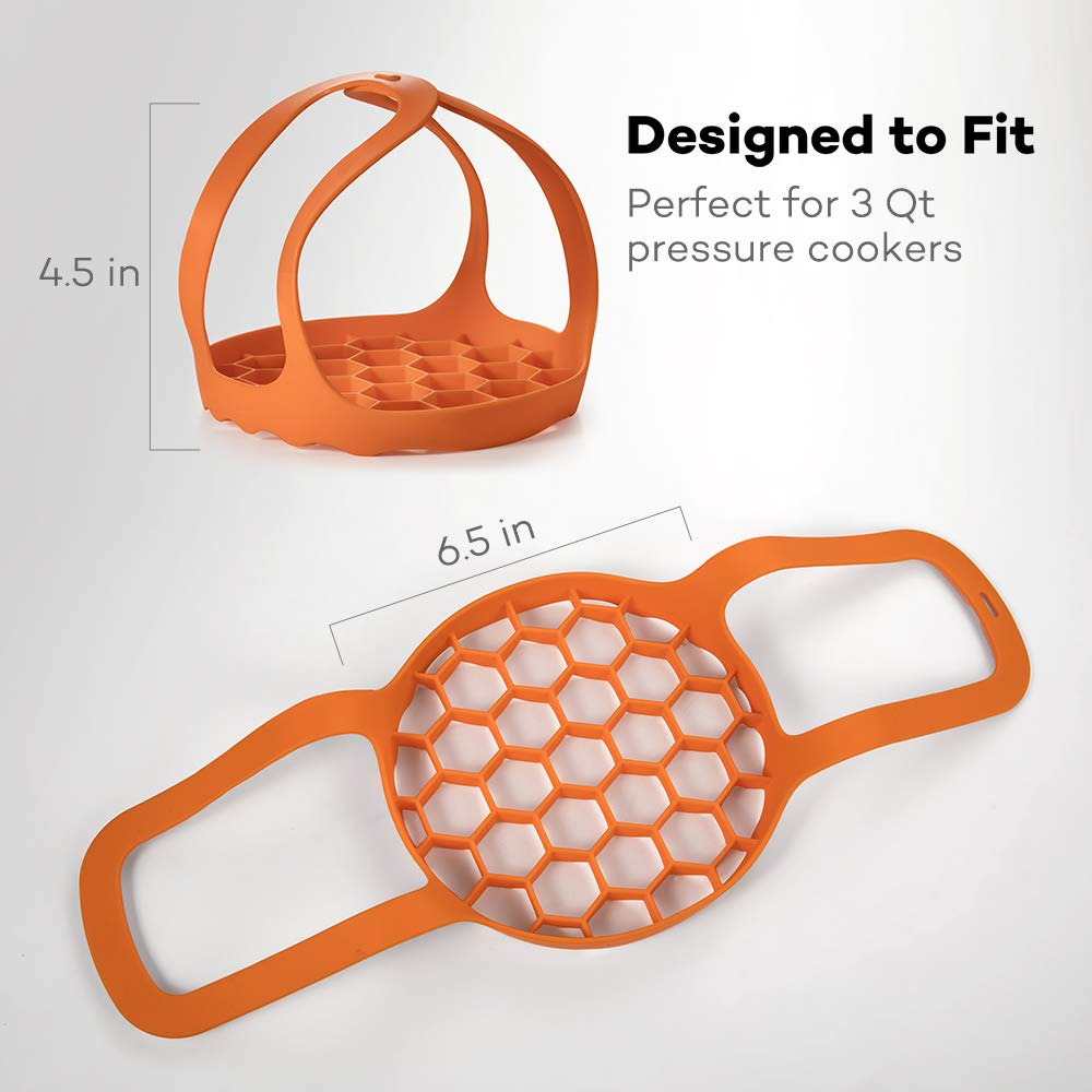 SiCheer sling used as a hot pans trivet for steam cooking