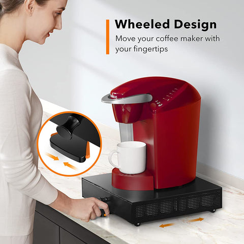 SICHEER K Cup organizer space-saving design on a kitchen counter