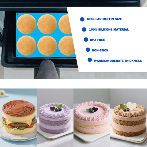 Sidosir hamburger buns mold – sturdy non-stick for buns.
