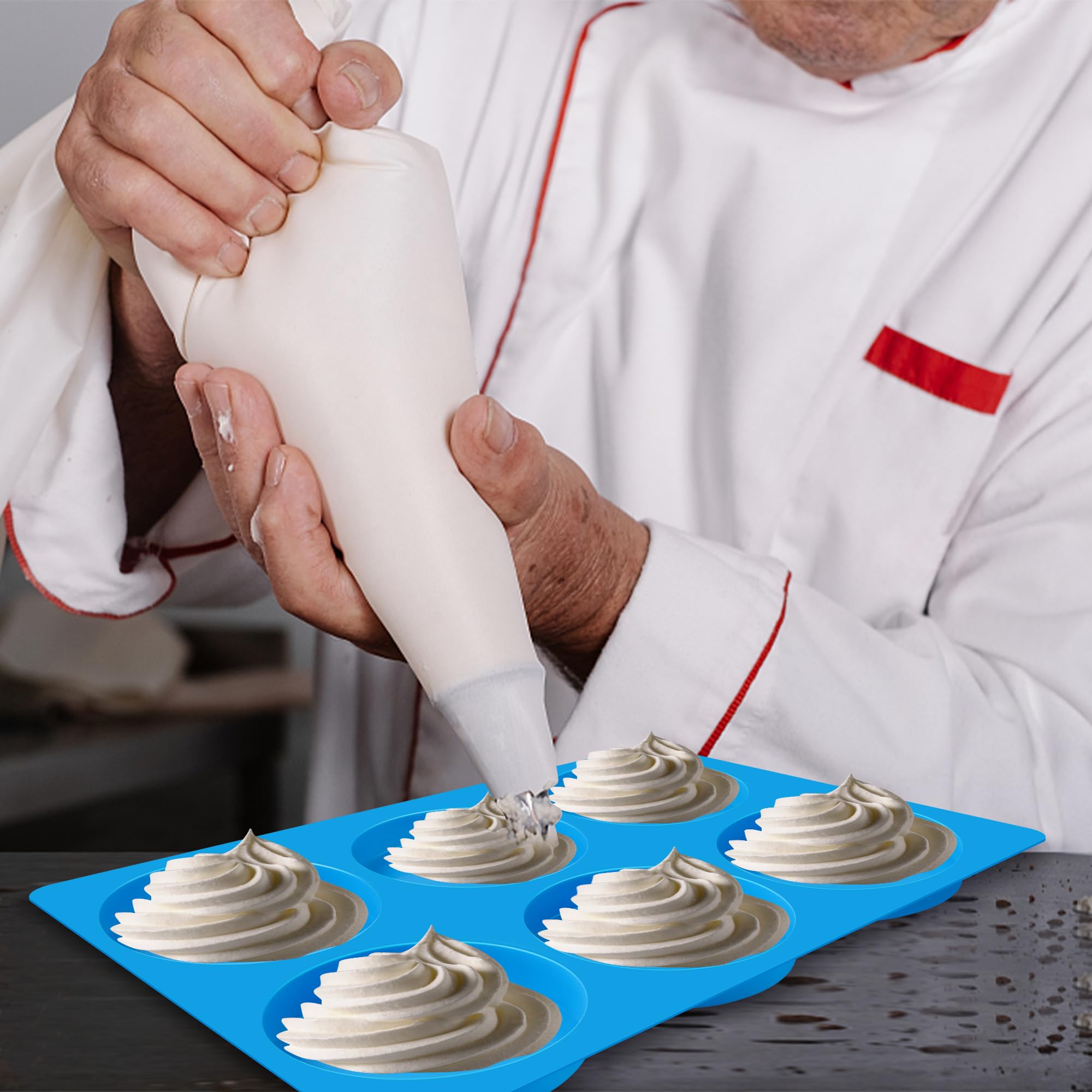 Sidosir whoopie pie template – round molds for even treats.