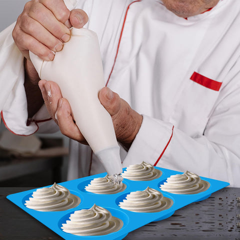 Sidosir whoopie pie template – round molds for even treats.
