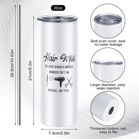 Sieral insulated cup in stainless steel keeps drinks warm.